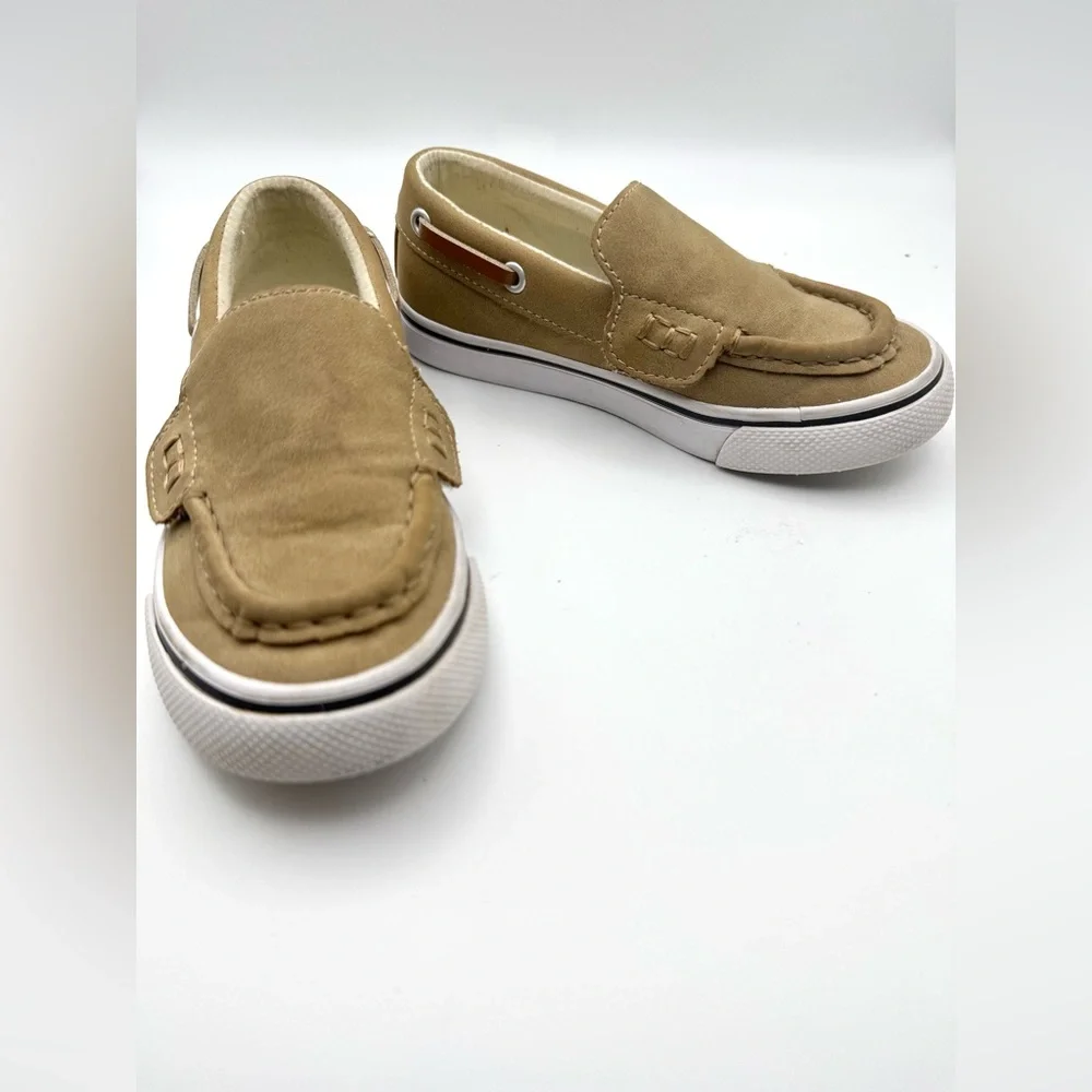 Nordstrom Kids Tan Boat Shoes